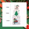 3 Pcs Christmas Nesting Gift Boxes,Christmas Stackable Gift Boxes Set with Lids Christmas Decorative Boxes for New Year Holiday Birthday Party Gift Decor
